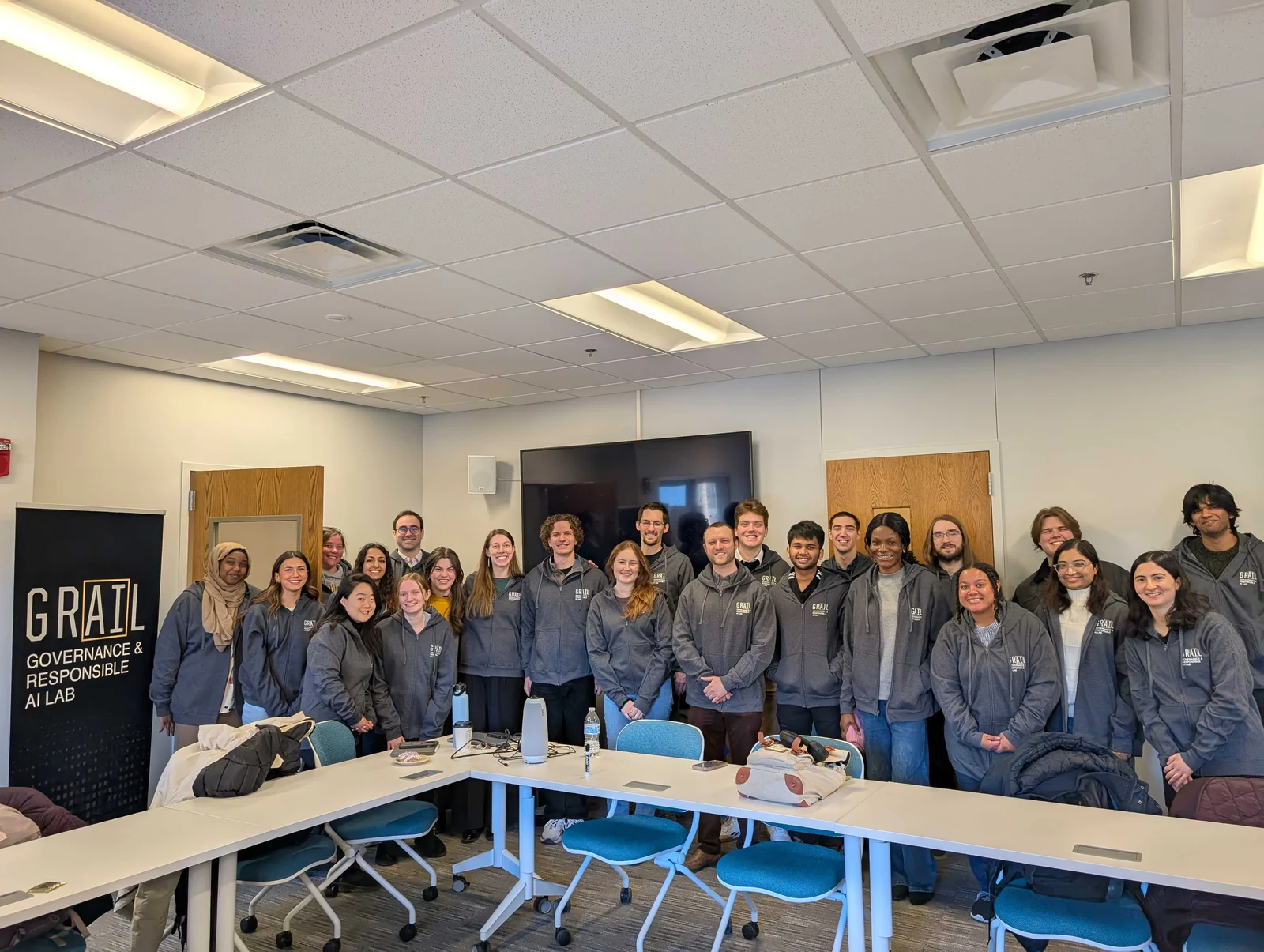 Group at a 2025 GRAIL all-hands meeting