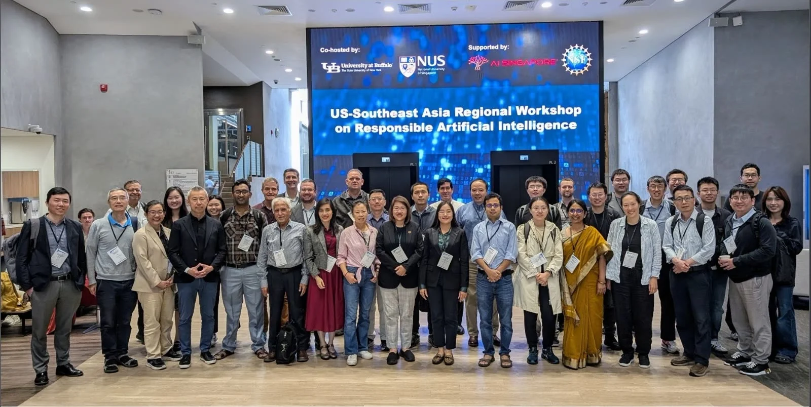 Participants at the US–Southeast Asia Responsible AI Workshop